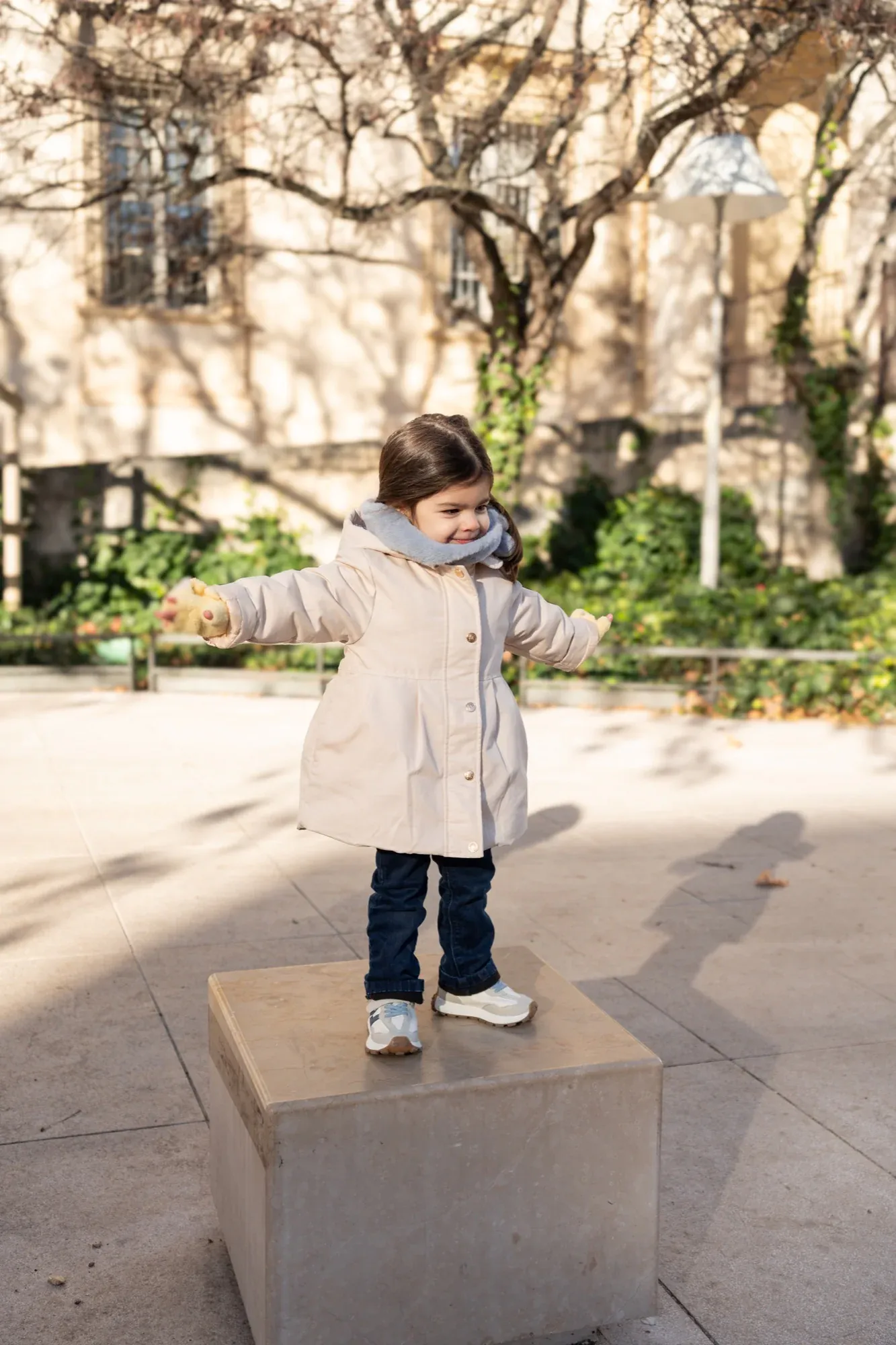 Séance photo enfant en extérieur